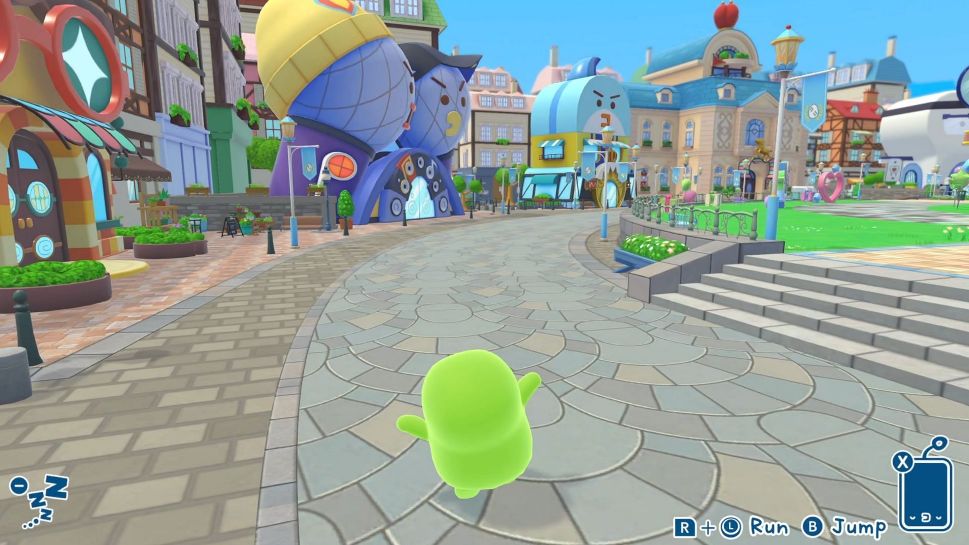 If nothing else, the world of Tamahiko Town is incredibly cute (Image via Bandai Namco)